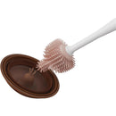 Emulait - 360° Cleaning Silicone Baby Bottle Brush with Suction Image 3