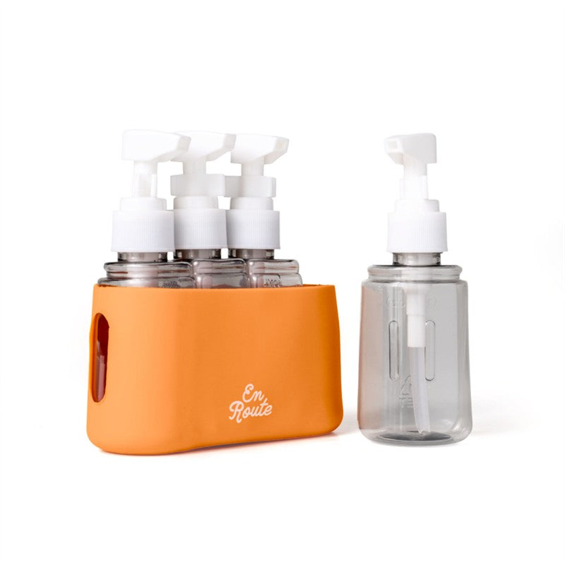 En Route Bon Voyage 4 Piece Travel Bottles - ASSORTED COLORS Image 3