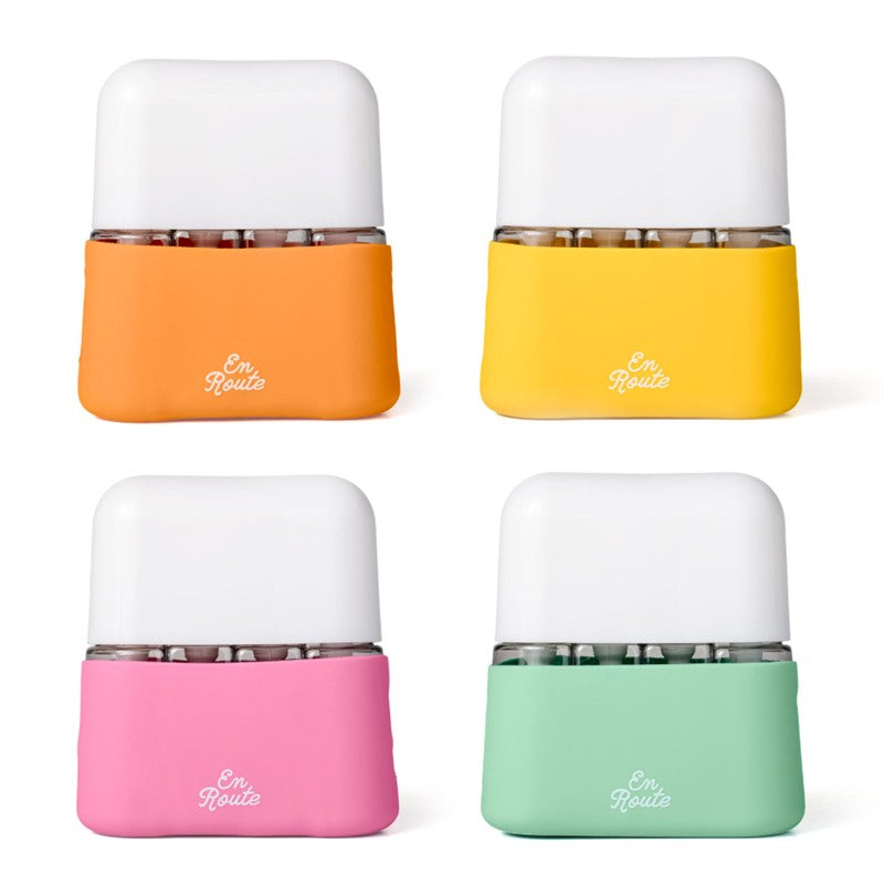 En Route Bon Voyage 4 Piece Travel Bottles - ASSORTED COLORS Image 5