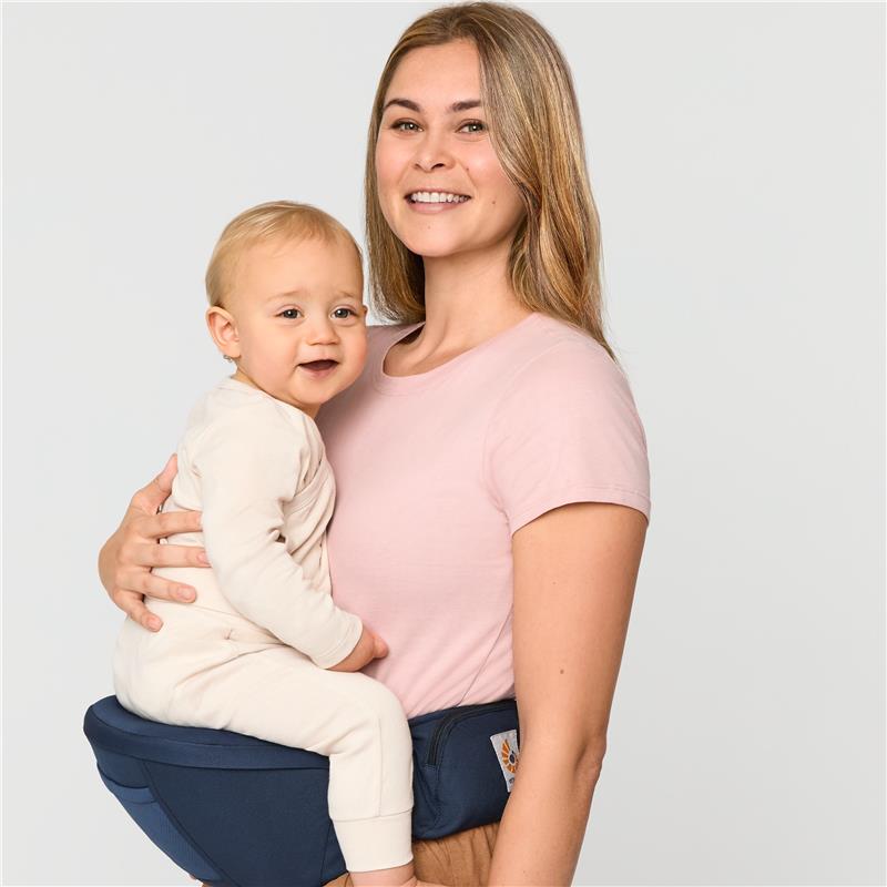 ergobaby carrier hip dysplasia Ergobaby Lift Hip Seat Baby Carrier Hip Seat with Enhanced Lumbar Support, Midnight Blue