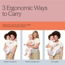 Ergobaby Lift Hip Seat Baby Carrier Hip Seat with Enhanced Lumbar Support, Midnight Blue Image 6