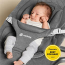 Ergobaby Evolve 3-in-1 Bouncer Seat for Babies & Toddlers, Charcoal Grey Image 7