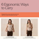 Ergobaby Alta Hip Seat Baby Carrier for Babies & Toddlers, Graphite Grey Image 4