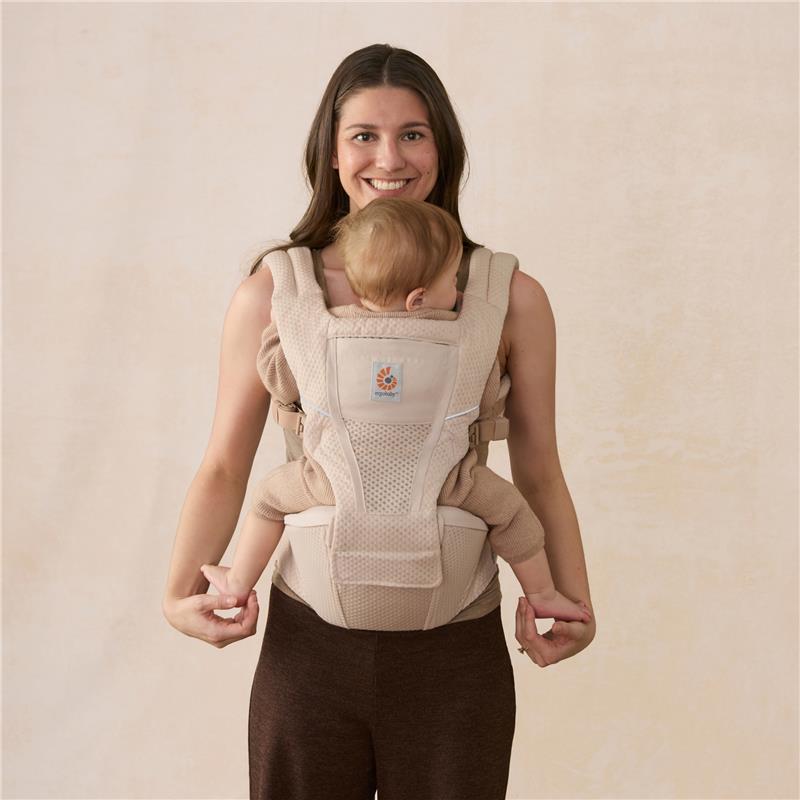 Ergobaby Alta Hip Seat Baby Carrier for Babies & Toddlers, Natural Beige Image 10