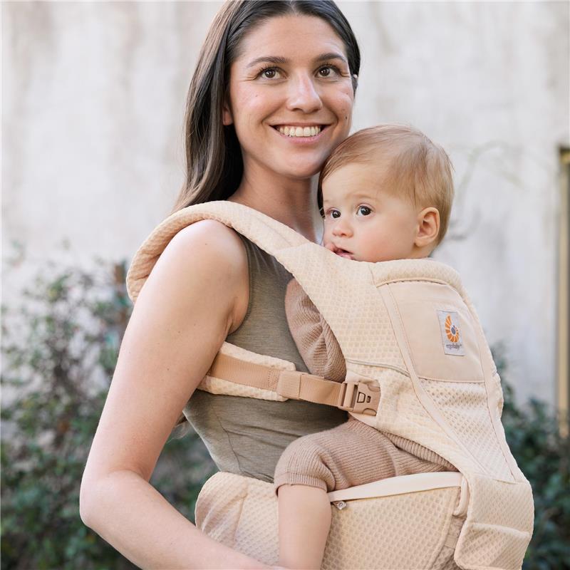 Ergobaby Alta Hip Seat Baby Carrier for Babies & Toddlers, Natural Beige Image 8