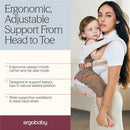 Ergobaby Alta Hip Seat Baby Carrier for Babies and Toddlers, Pearl Grey Image 7