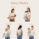 Ergobaby Alta Hip Seat Baby Carrier for Babies & Toddlers, Pink Quartz Image 3