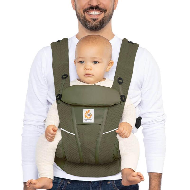 Ergobaby - Baby Carrier Omni Breeze | Olive Green Image 3