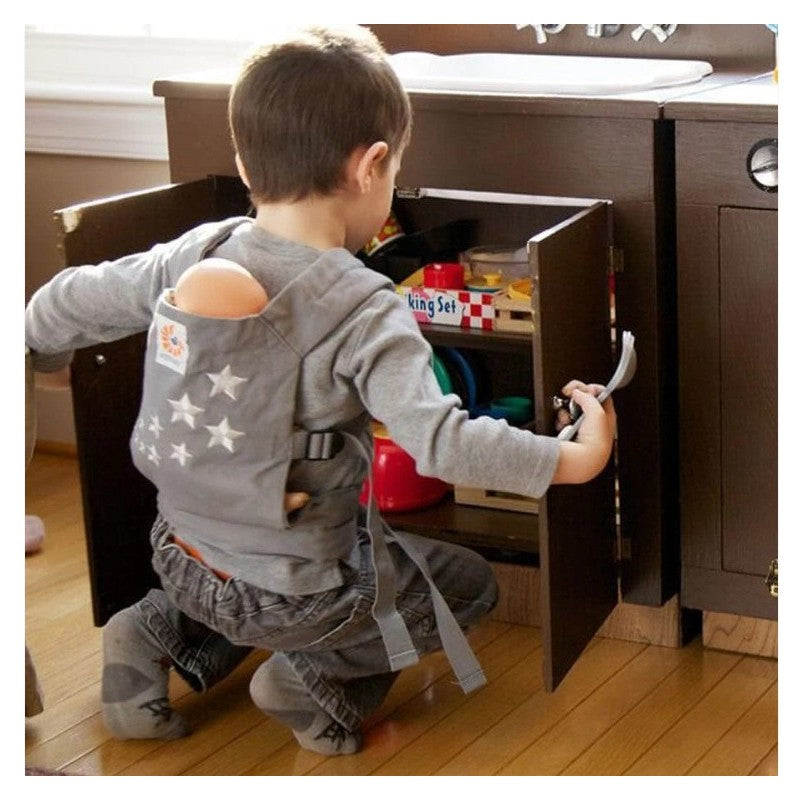 Ergobaby Doll Carrier - Galaxy Grey Image 2