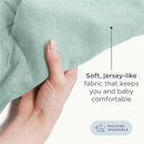 Ergobaby Embrace Newborn Baby Carrier for Infants, Jade Green Image 5