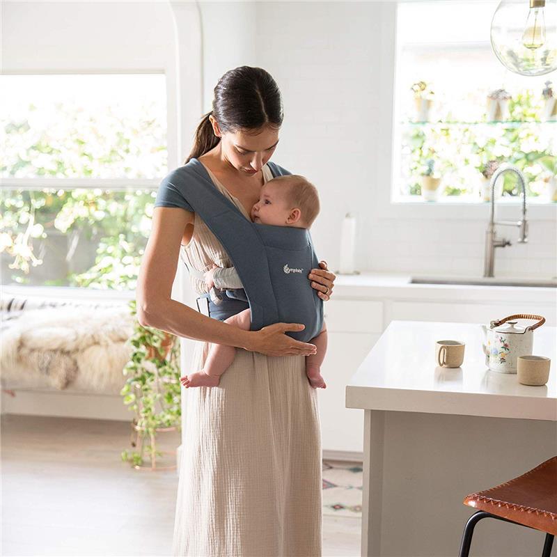 Ergobaby - Embrace Baby Carrier, Oxford Blue