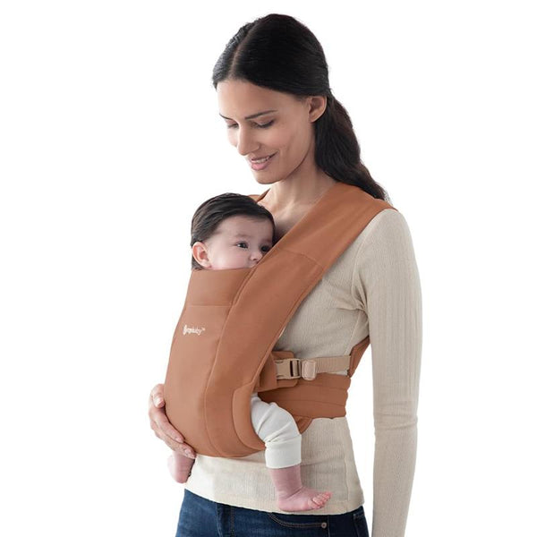 Ergobaby Embrace Newborn Baby Carrier, Canyon Clay