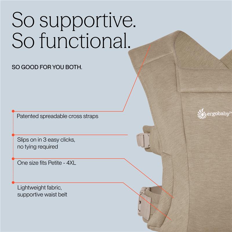 ergobaby carrier olive green Ergobaby Embrace Newborn Baby Carrier, Soft Olive