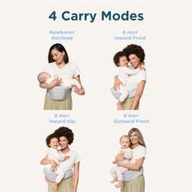 Ergobaby - Ergonomic Baby Carrier Hip Seat with Storage, Onyx Black Image 2