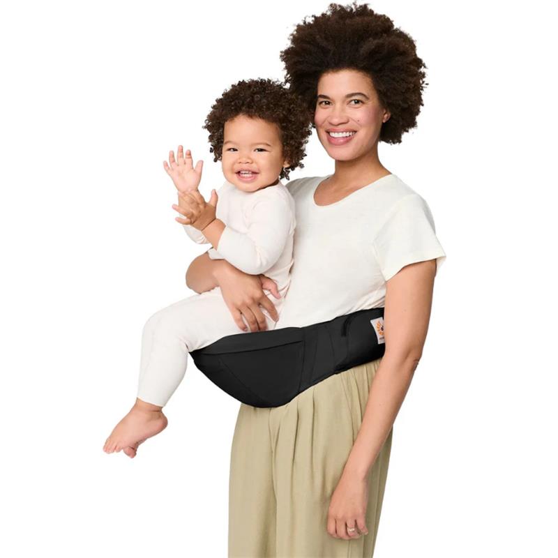 Ergobaby Lift Hip Seat Baby Carrier, Onyx Black | MacroBaby
