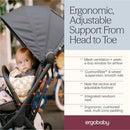 Ergobaby Metro 3 Lightweight Travel Stroller, Natural Beige Image 5