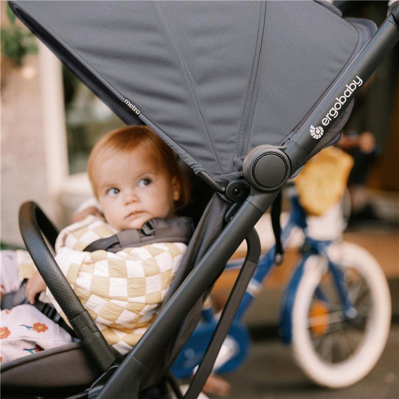 ergo travel stroller Ergobaby Metro 3 Travel Stroller, Onyx Black