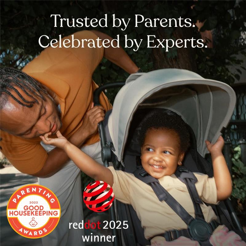 Ergobaby - Metro 3 All in One Compact Baby Stroller, Lightweight Travel Stroller, Onyx Black Image 8