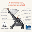 Ergobaby Metro 3 Deluxe Baby Stroller, Camel Image 9