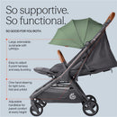 Ergobaby Metro 3 Deluxe Baby Stroller, Willow Green Image 5