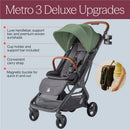 Ergobaby Metro 3 Deluxe Baby Stroller, Willow Green Image 6