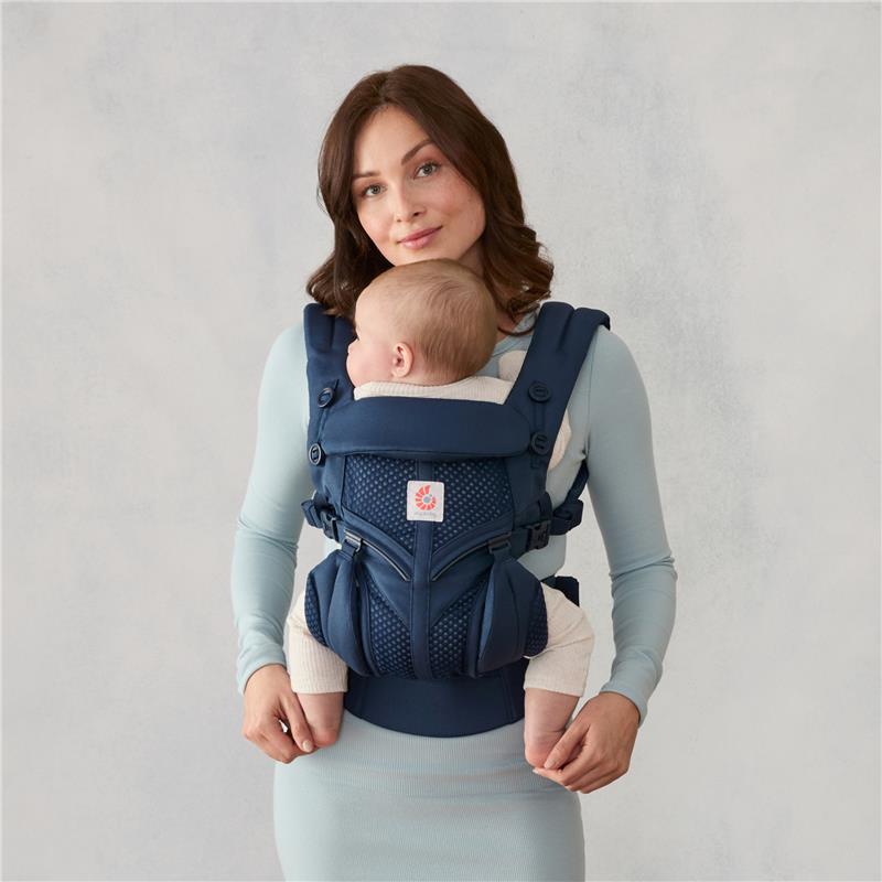 Ergobaby Omni Classic Baby Carrier for Newborn to Toddlers, Midnight Blue Image 3
