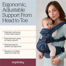 Ergobaby Omni Classic Baby Carrier for Newborn to Toddlers, Midnight Blue Image 4