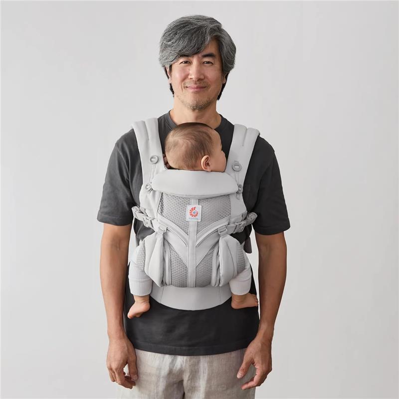 Ergobaby Omni Classic Baby Carrier, Pearl Grey Image 9