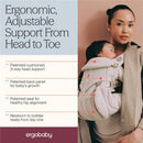 Ergobaby Omni Classic Baby Carrier, Pure Black Image 9