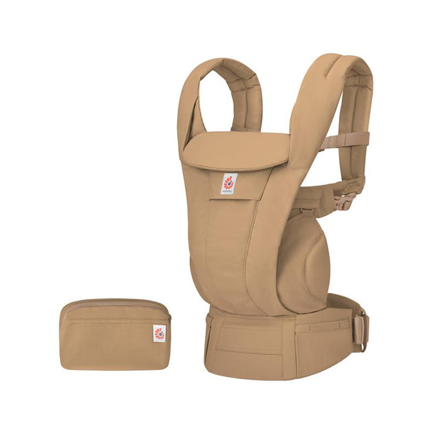 Ergobaby Omni Deluxe Baby Carrier for Newborn to Toddlers, Camel Cotto
