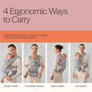 Ergobaby Omni Deluxe Baby Carrier for Newborn to Toddlers, Camel Cotton Image 5