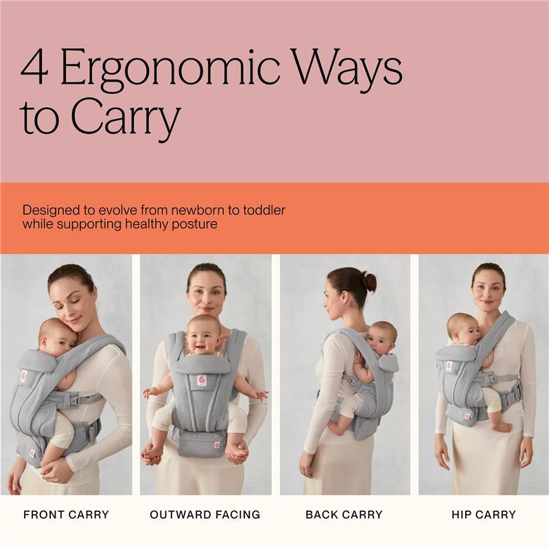 Ergobaby Omni Deluxe Baby Carrier for Newborn to Toddlers Image 5