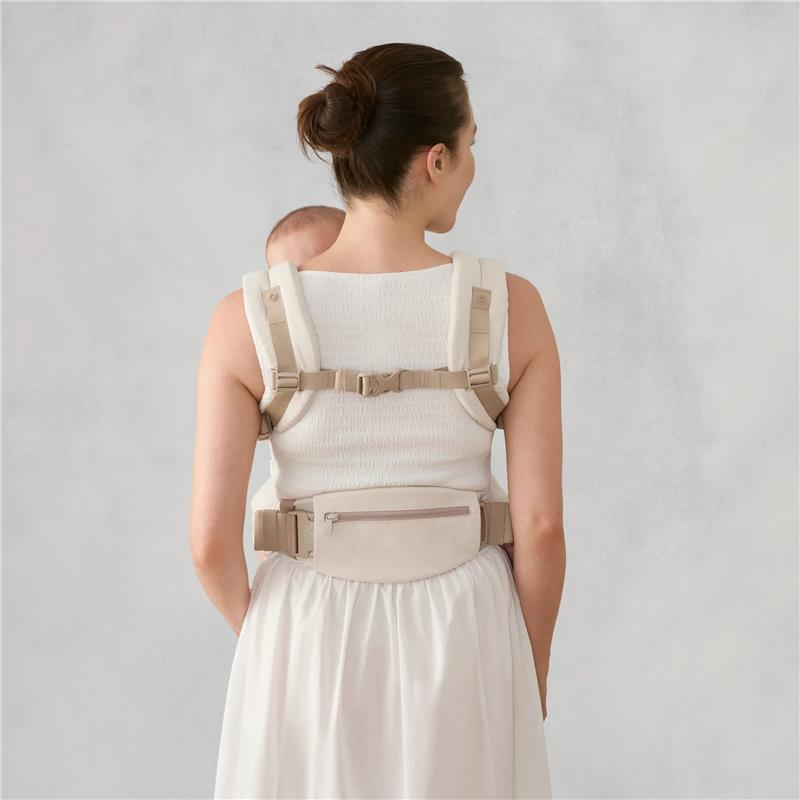 Ergobaby Omni Deluxe Baby Carrier for Newborn to Toddlers, Natural Linen Image 10