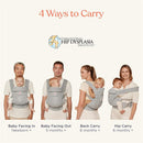 Ergobaby - Omni Deluxe Linen Carrier, Natural Linen  Image 2