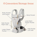 Ergobaby - Omni Deluxe Linen Carrier, Natural Linen  Image 4