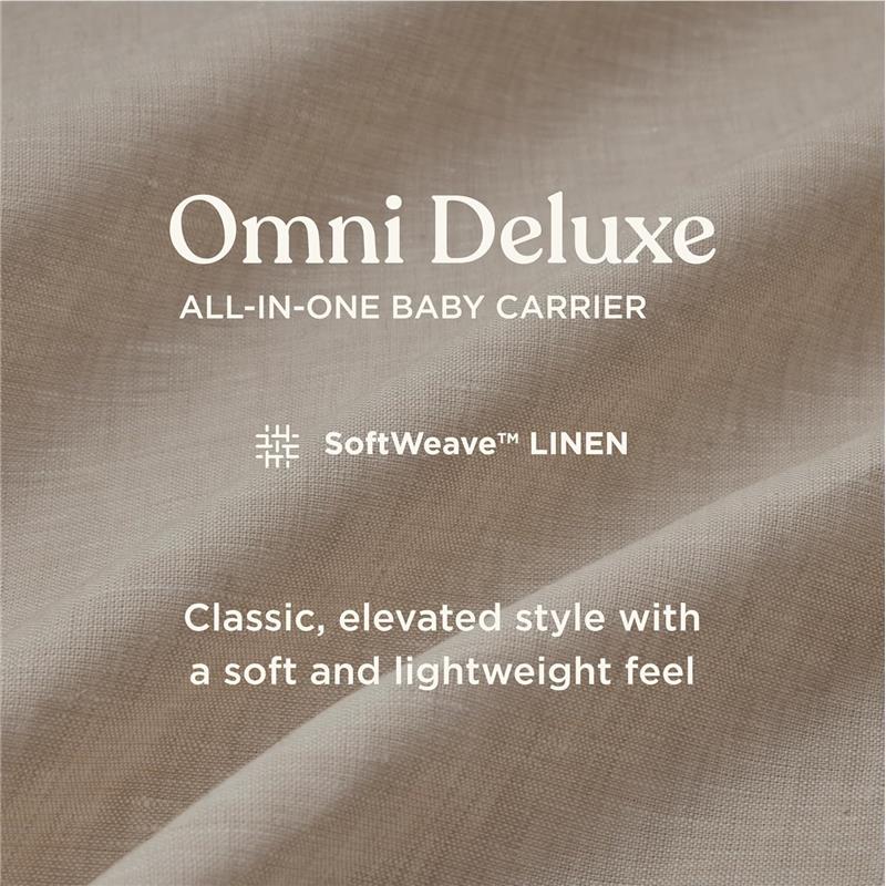 Ergobaby - Omni Deluxe Linen Carrier, Natural Linen  Image 6