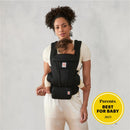 Ergobaby Omni Deluxe Mesh Baby Carrier for Newborn to Toddlers, Onyx Black Image 3