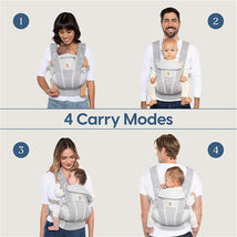 Ergobaby - Omni Dream All Carry Positions SoftTouch Cotton Baby Carrier, Natural Dots Image 2