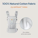 Ergobaby - Omni Dream All Carry Positions SoftTouch Cotton Baby Carrier, Natural Dots Image 3