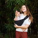 Ergobaby Upsie Sling Baby Carrier for Babies and Toddlers, Onyx Black Image 12
