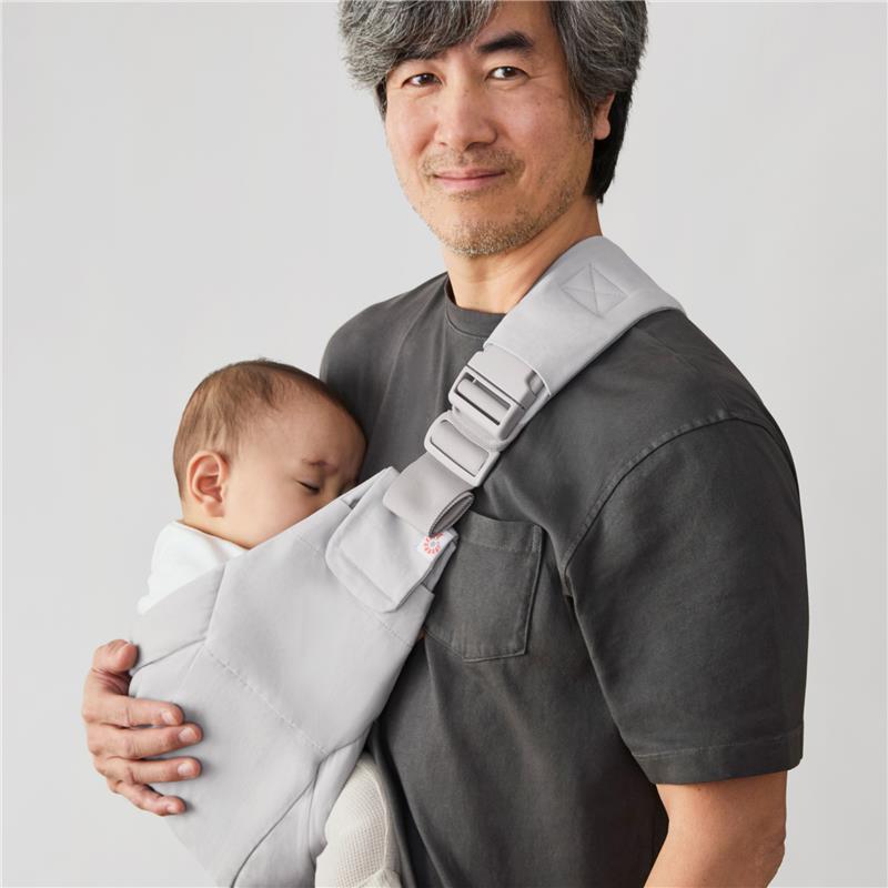 Ergobaby Upsie Sling Baby Carrier for Babies and Toddlers, Pearl Grey Image 9