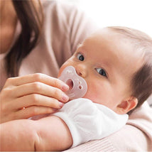 Evenflo Feeding 2Pk Balance+ Cylindrical Clear Pacifier 0/6M Image 2