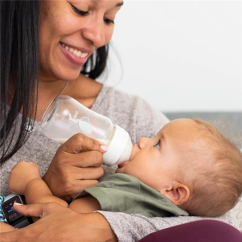 Evenflo Feeding 3Pk Balance + Glass Wide Bottles, 6 Oz Image 9
