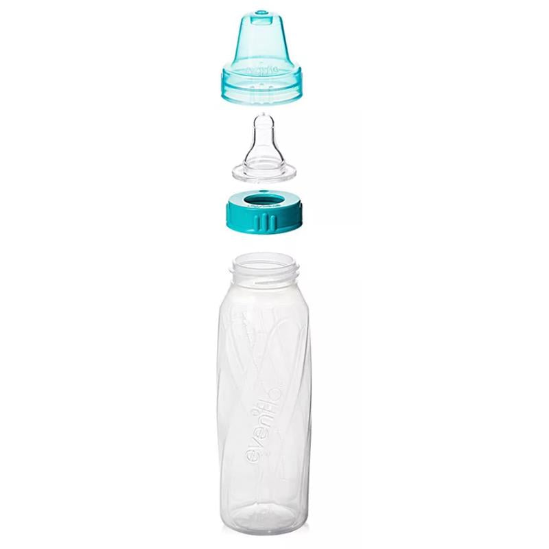 Evenflo Feeding 3Pk Classic Clear Plastic Bottles, 8 Oz Image 2
