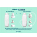 Evenflo Feeding 3Pk Classic Clear Plastic Bottles, 8 Oz Image 3