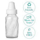 Evenflo Feeding 3Pk Classic Glass Bottles, 4 Oz  Image 2