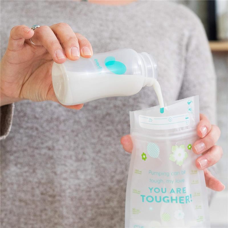 Evenflo Feeding 6Pk Milk Collection Bottles, 5 Oz Image 4