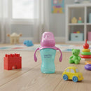 Evenflo Feeding 9? Oz Baby Sippy Cups 2Pk Balance Cups, Pink & Purple Image 4