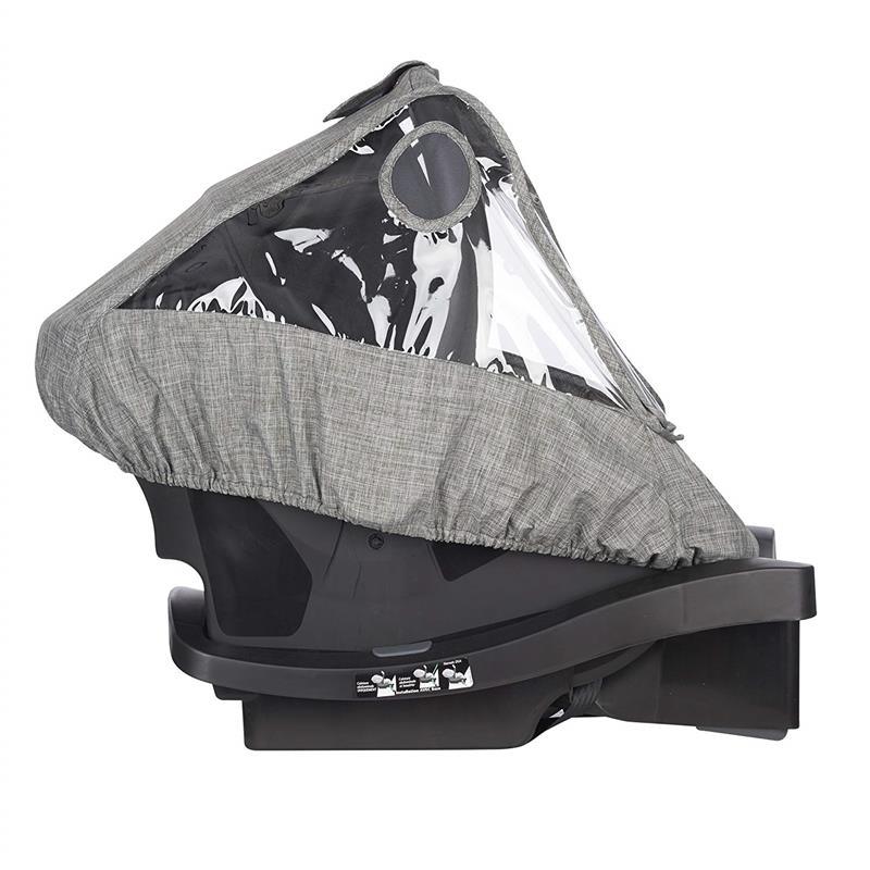 Evenflo Infant Carrier Weather Shield Gray Melange Image 3
