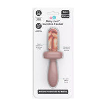 ezpz Baby Led Gumline Feeder Straight Pack - Blush Image 2